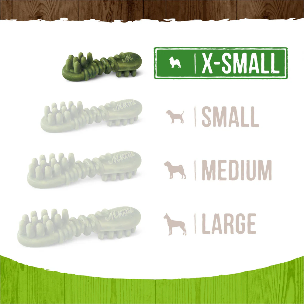 Merrick Fresh Kisses Grain Free Coconut Oil & Botanicals Extra Small Dental Dog Treats - Image 7