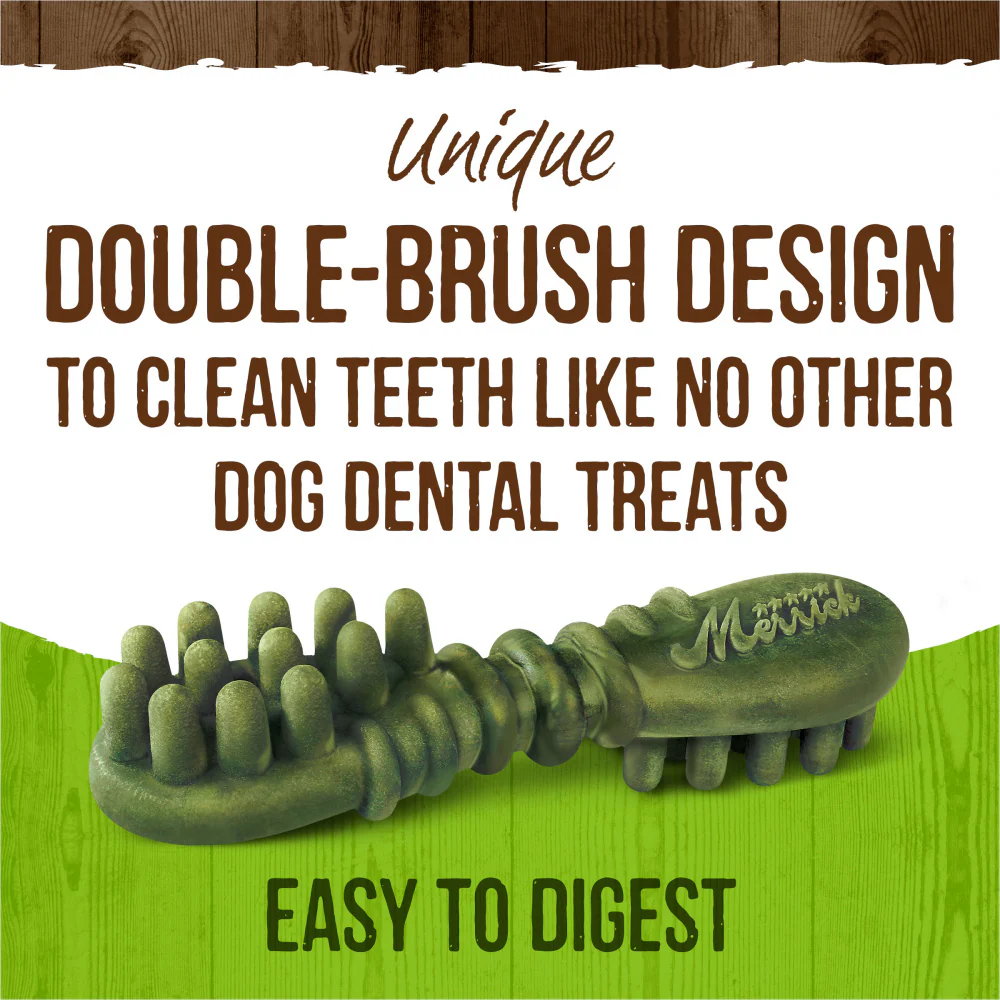 Merrick Fresh Kisses Grain Free Coconut Oil & Botanicals Large Dental Dog Treats - Image 8