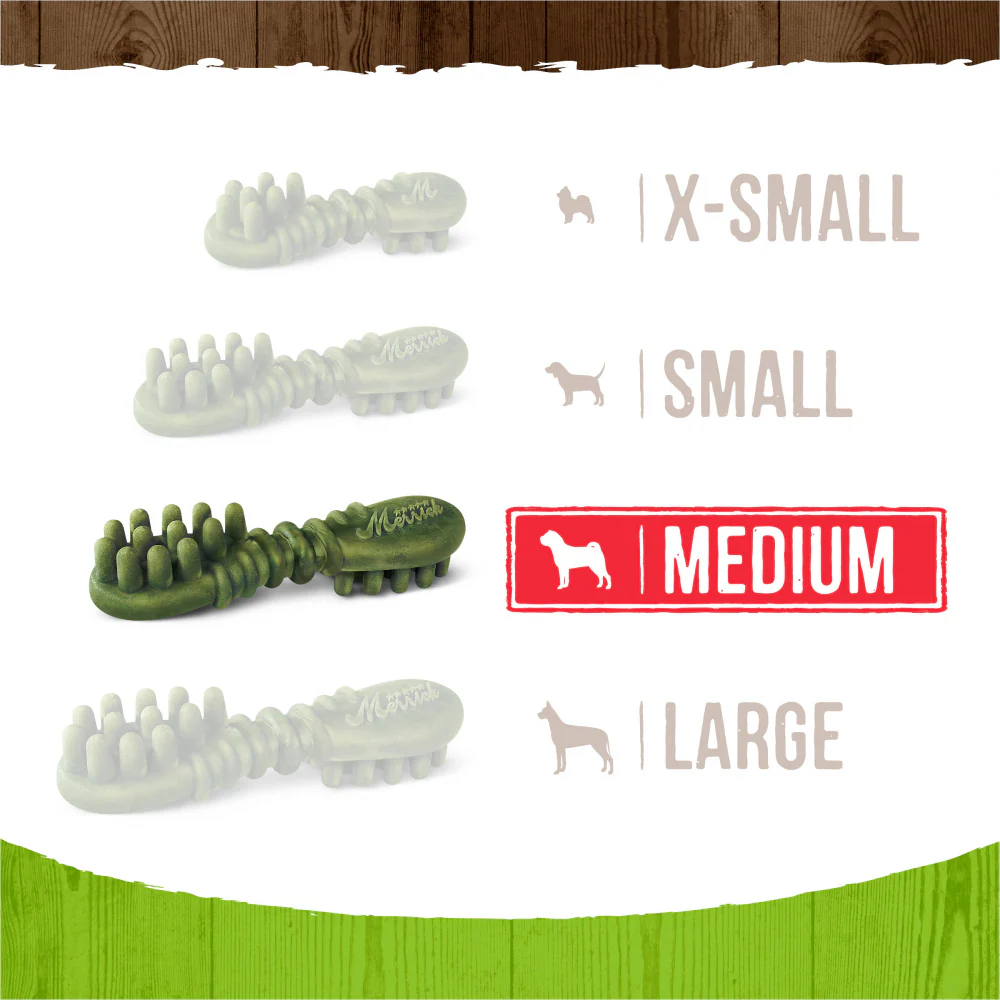 Merrick Fresh Kisses Grain Free Coconut Oil and Botanicals Medium Dental Dog Treats - Image 7