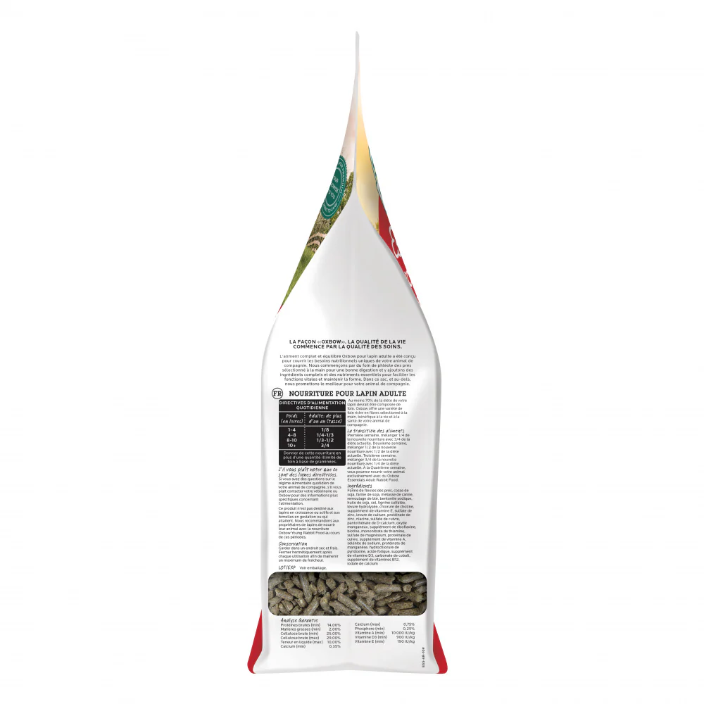 Oxbow Animal Health Essentials Adult Rabbit Food All Natural Adult Rabbit Pellets - Image 5