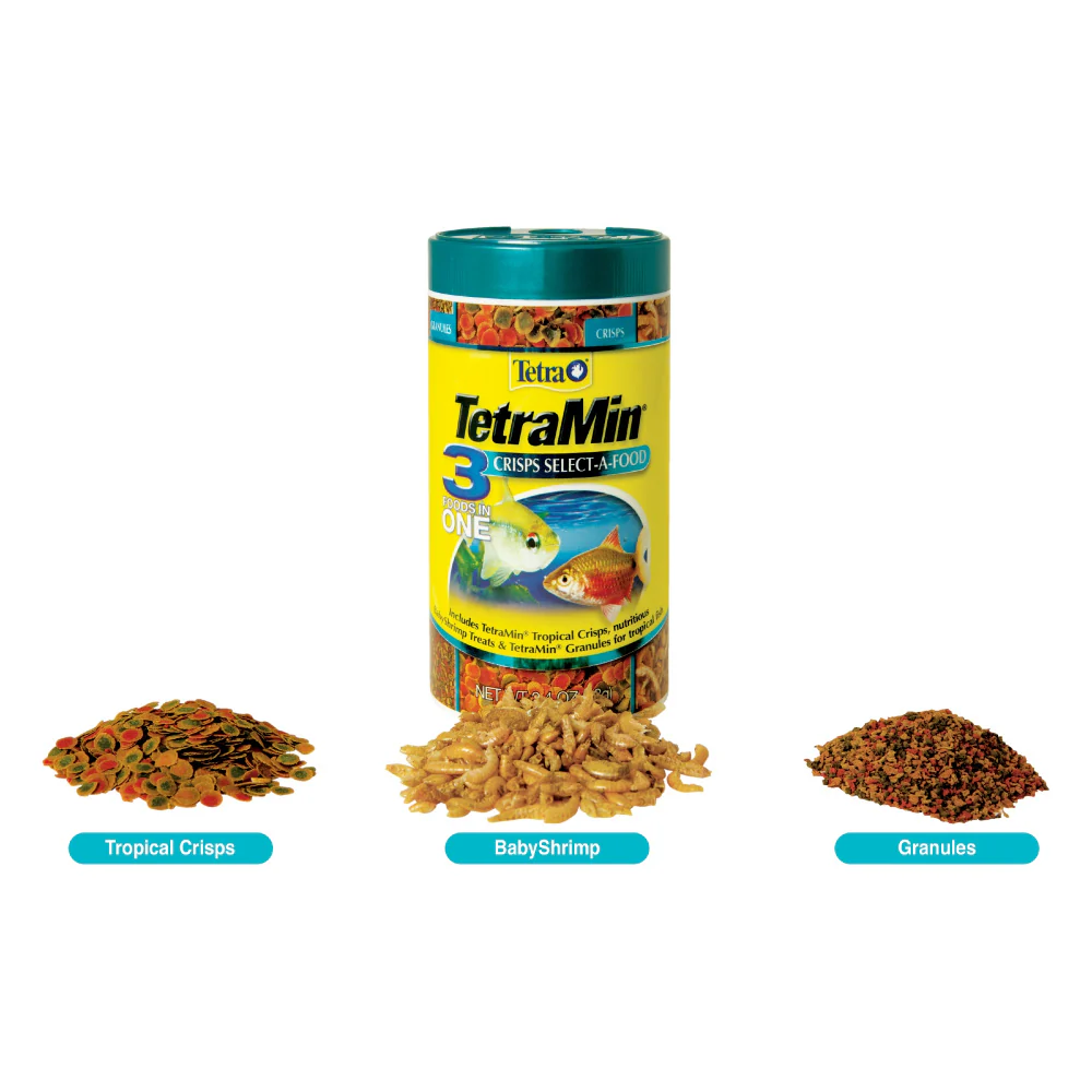 Tetra TetraMin Crisps Select-A-Food Variety Pack Flakes Fish Food - Image 4